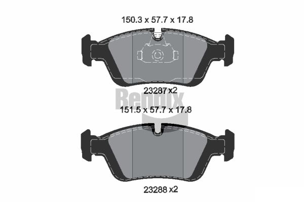 BENDIX Braking BPD1055...