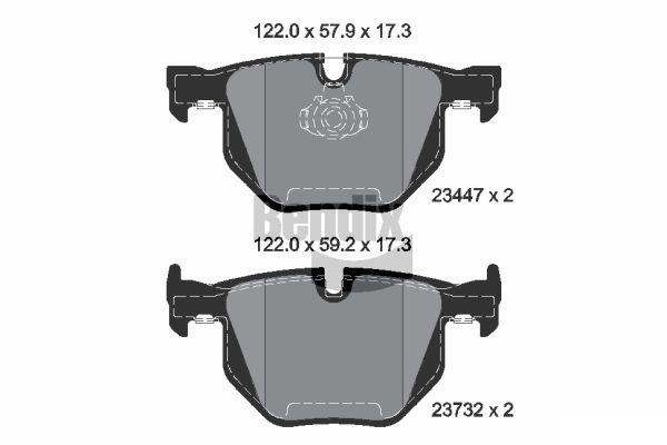 BENDIX Braking BPD1166...