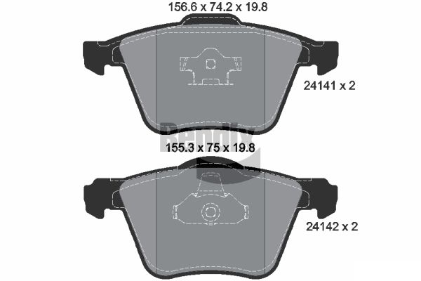 BENDIX Braking BPD2095...