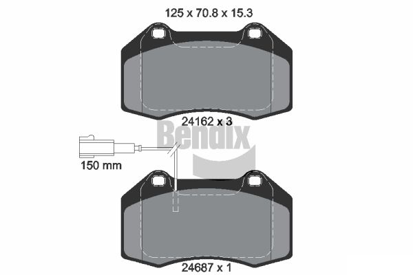 BENDIX Braking BPD2099...