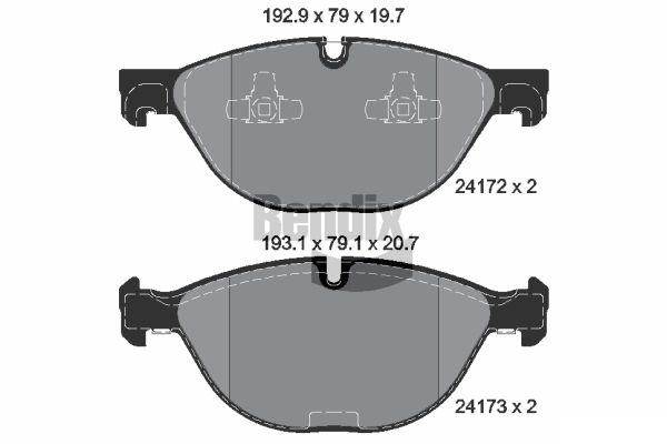 BENDIX Braking BPD2102...