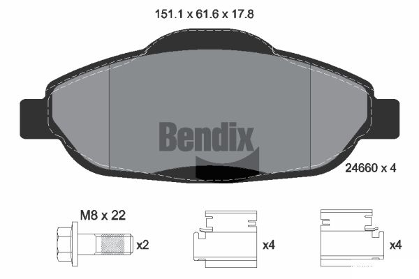 BENDIX Braking BPD1036...