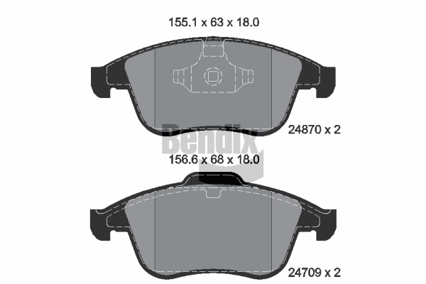 BENDIX Braking BPD2203...