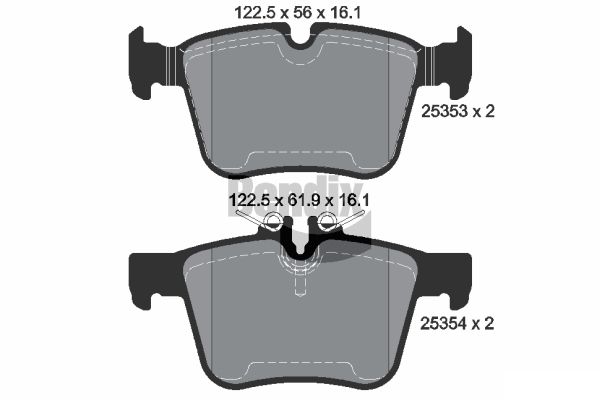 BENDIX Braking BPD1132...