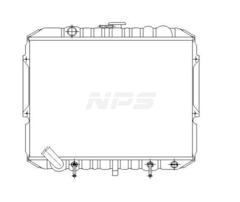 NPS H156I37 Radiatore,...