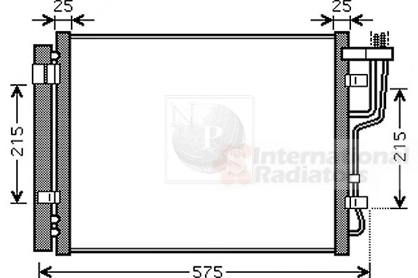 NPS H526I11 Condensatore,...
