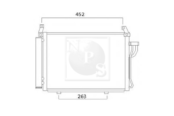NPS H526I18 Condensatore,...