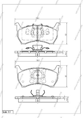 NPS M360A01 Kit pastiglie...