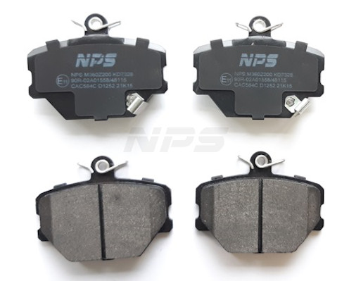 NPS M360Z200 Kit pastiglie...