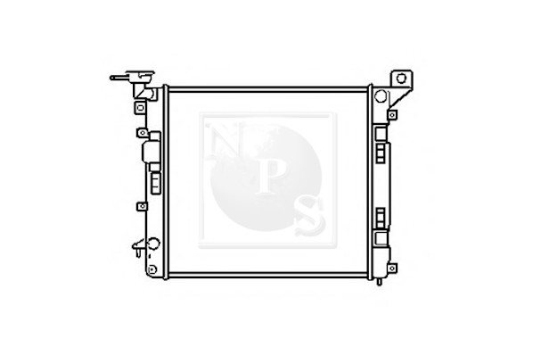 NPS N156N134 Radiatore,...