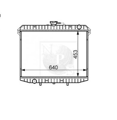 NPS N156N66 Radiatore,...