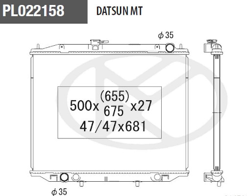 NPS N156N77 Radiatore,...