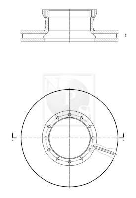 NPS N330N107 Discofreno