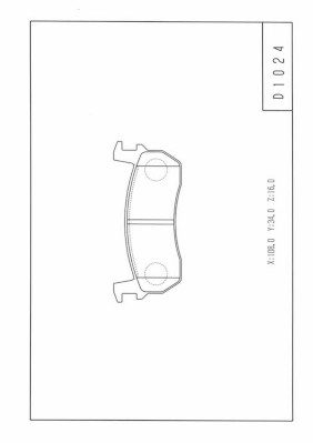 NPS N360N03 Kit pastiglie...