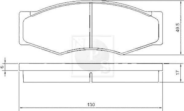 NPS N360N11 Kit pastiglie...