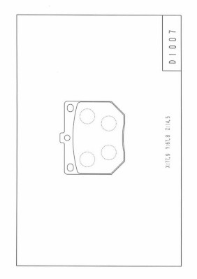 NPS N360N63 Kit pastiglie...