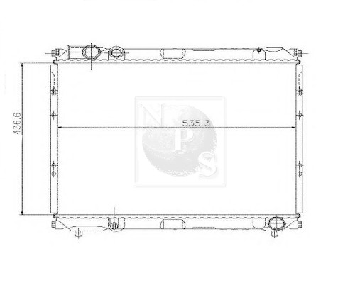 NPS S156I42 Radiatore,...