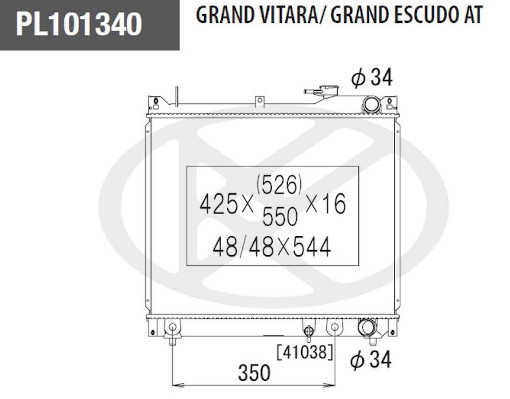NPS S156I49 Radiatore,...