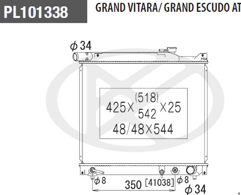 NPS S156I50 Radiatore,...
