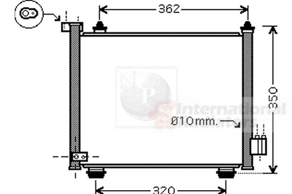 NPS S526I06 Condensatore,...