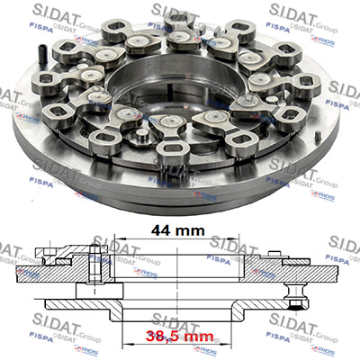 DTS 47.598 Set de reparatie, turbo