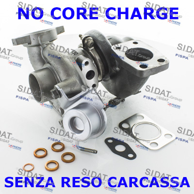 Turbina pentru FIAT Scudo / Ford C-MAX / Fiesta / Focus 1.6 D Multijet / TDCi 90HP