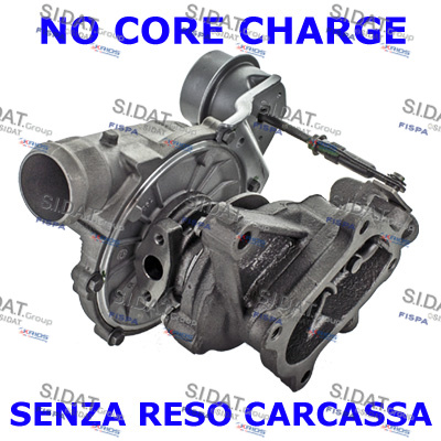 Turbina CITROËN BERLINGO C5 XSARA PICASSO / PEUGEOT 206 307 406 607 PARTNER 2.0 HDI 90 110 (1999-2008) / PIAGGIO APE TRUCK 1.4 D