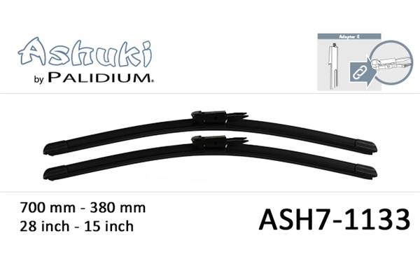 ASHUKI by Palidium ASH7-1133 Μάκτρο καθαριστήρα εμπρός for FORD