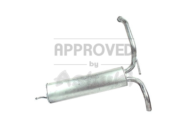 ASHUKI by Palidium T201-78I Rear Muffler for CITROËN PEUGEOT TOYOTA