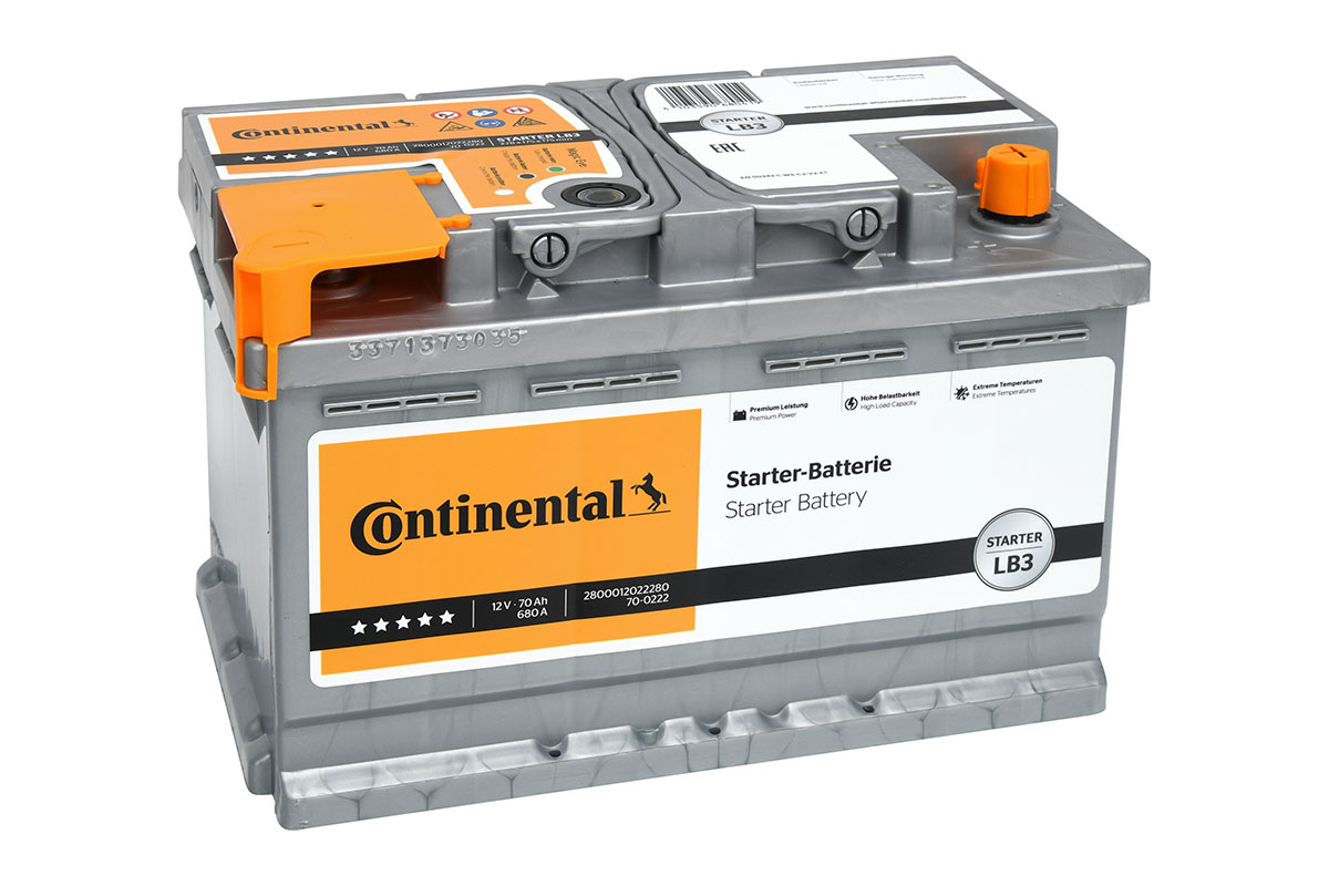 CONTINENTAL 2800012022280 Starter Battery