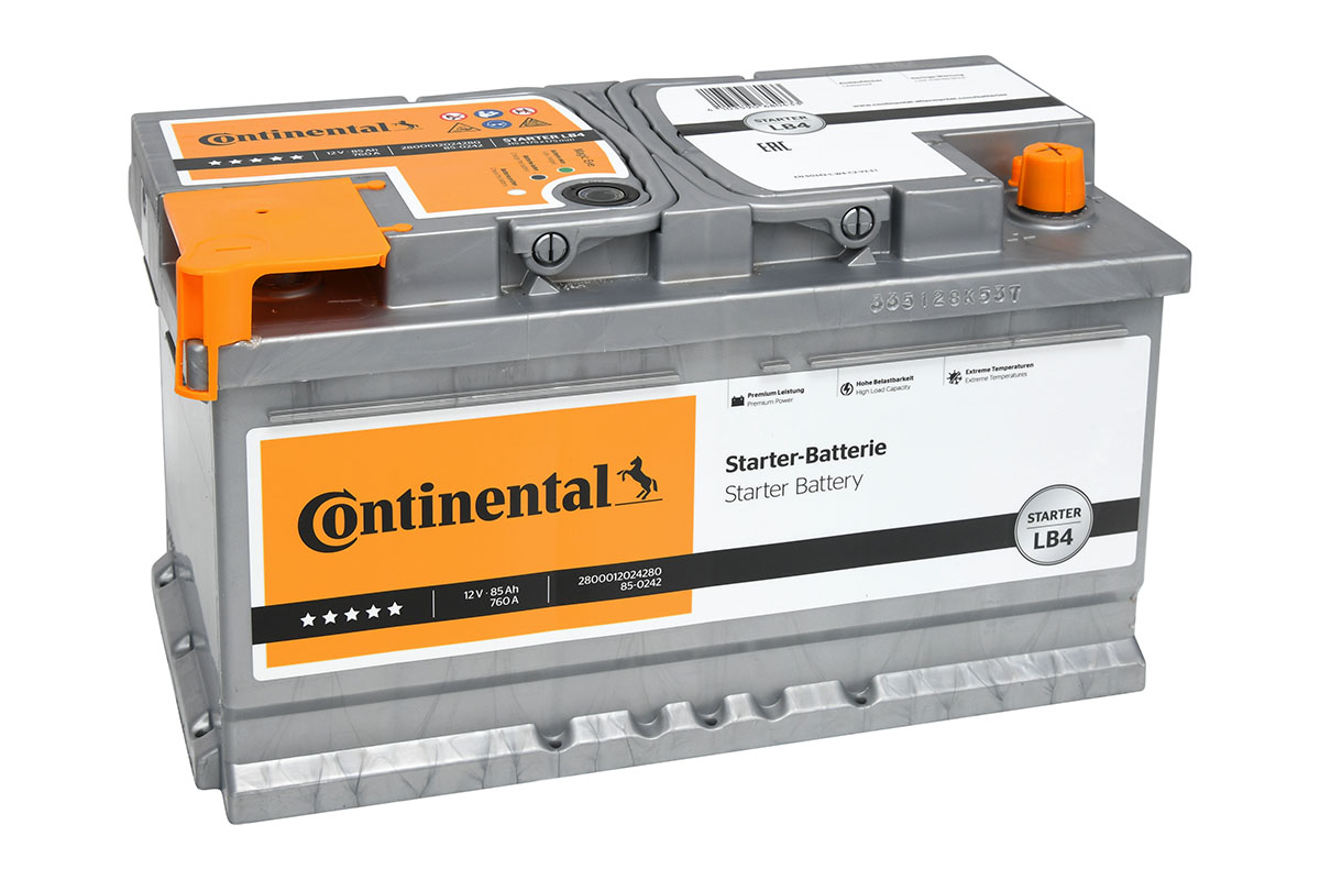 CONTINENTAL 2800012024280 Starter Battery