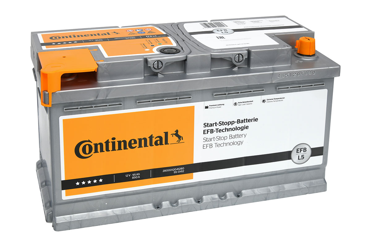 CONTINENTAL 2800012041280 START-STOP-BATTERY EFB Starter Battery