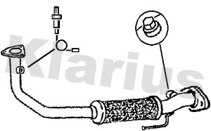 KLARIUS 301145 Σωλήνας...