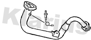 KLARIUS 301223 Tubo gas...