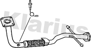 KLARIUS 301368 Tubo gas...