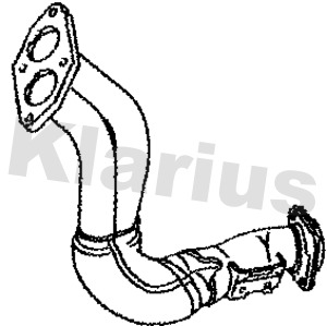KLARIUS 301886 Tubo gas...