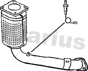 KLARIUS 321671 Catalizzatore