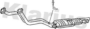 KLARIUS 322322 Catalizzatore