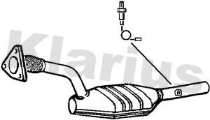 KLARIUS 322760 Catalizzatore