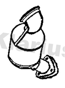 KLARIUS 323559 Catalizzatore