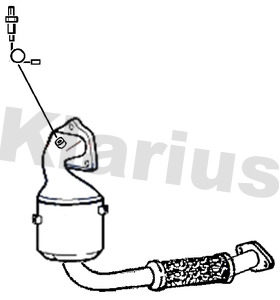 KLARIUS 323713 Catalizzatore