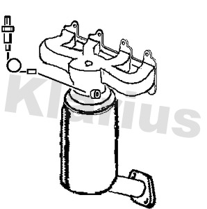 KLARIUS 325246 Catalizzatore