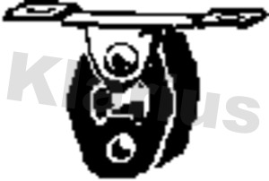 KLARIUS 420598 Supporto,...