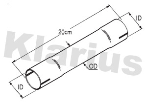 KLARIUS 430561 Tubo gas...