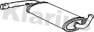 KLARIUS 260437 Μεσαίο σιλανσιέ