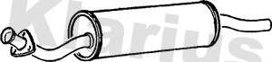 KLARIUS 230057 Πίσω σιλανσιέ