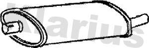 KLARIUS 210683 Μεσαίο σιλανσιέ