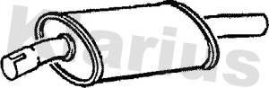 KLARIUS 210300 Μεσαίο σιλανσιέ