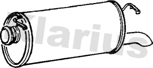 KLARIUS 210406 Πίσω σιλανσιέ