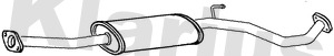 KLARIUS 260911 Μεσαίο σιλανσιέ